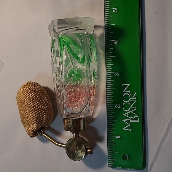 Women's Vintage  I. W. Rice Hand Cut Perfume Bottle - Picture 9 of 13